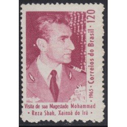 Brasil Brazil 772 1965 Visita de su Majestad Mohammed Reza Pahlavi MH Brasil Brazil 772 1965 Visita de su Majestad Mohammed Reza Pahlavi MH