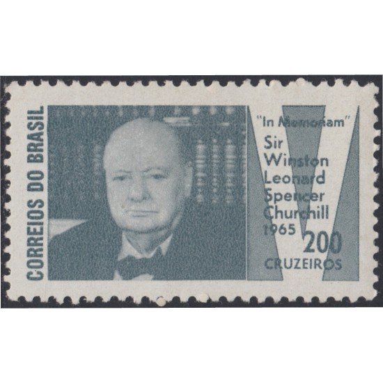 Brasil Brazil 777 1965 Sir Winston Churchill MH Brasil Brazil 777 1965 Sir Winston Churchill MH