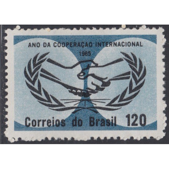 Brasil Brazil 780 1965 Año de la Cooperación Internacional MNH Brasil Brazil 780 1965 Año de la Cooperación Internacional MNH