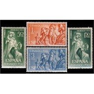 Fernando Poo 235/38 1964 Día del Sello Los Reyes Magos MNH