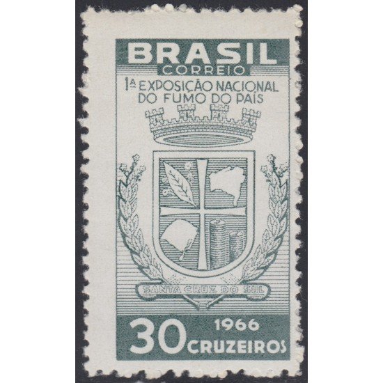 Brasil Brazil 804 1966 1ra Exposición Nacional de Tabaco MNH Brasil Brazil 804 1966 1ra Exposición Nacional de Tabaco MNH