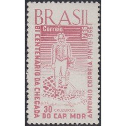 Brasil Brazil 806 1966 Capitán Antonio Correia Pinto MH Brasil Brazil 806 1966 Capitán Antonio Correia Pinto MH