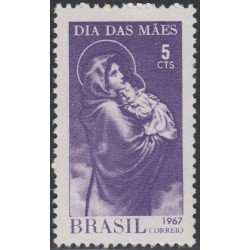 Brasil Brazil 822 1967 Día de la Madre MNH Brasil Brazil 822 1967 Día de la Madre MNH
