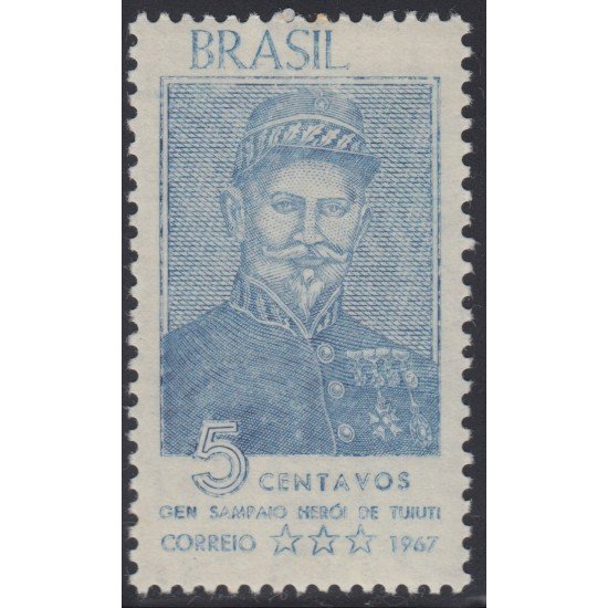 Brasil Brazil 830 1967 General Antonio Sampaio MNH