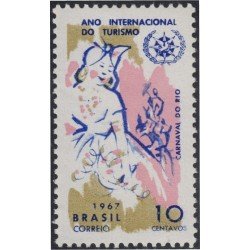 Brasil Brazil 837 1967 Año Internacional de Turismo MNH Brasil Brazil 837 1967 Año Internacional de Turismo MNH