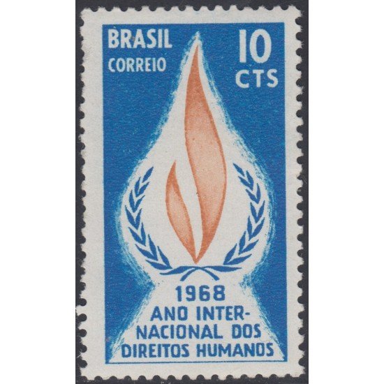 Brasil Brazil 849 Derechos del hombre MH Brasil Brazil 849 Derechos del hombre MH