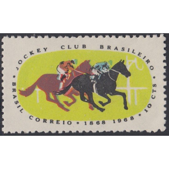 Brasil Brazil 857 1968 Centenario de Jockey-Club MNH Brasil Brazil 857 1968 Centenario de Jockey-Club MNH