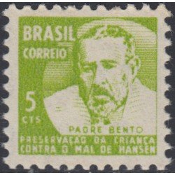 Brasil Brazil 880 1968 Preservación contra el mal de Hansen MNH Brasil Brazil 880 1968 Preservación contra el mal de Hansen MNH
