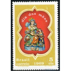 Brasil Brazil 893 1969 Día de la madre MH Brasil Brazil 893 1969 Día de la madre MH