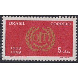 Brasil Brazil 894 1969 Organización Internacional de Trabajo MH