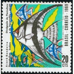 Brasil Brazil 899 1969 Piscicultura y Acuariofilia Pez Fish MH