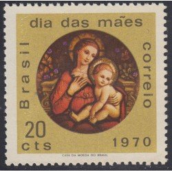 Brasil Brazil 928 1970 Día de las Madres MNH Brasil Brazil 928 1970 Día de las Madres MNH