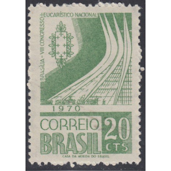 Brasil Brazil 933 1970 8º Congreso Eucarístico Internacional MH Brasil Brazil 933 1970 8º Congreso Eucarístico Internacional MH