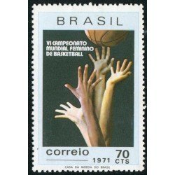 Brasil Brazil 954 1971 VI Campeonato femenino de Baloncesto Basket-ball MH Brasil Brazil 954 1971 VI Campeonato femenino de Baloncesto Basket-ball MH