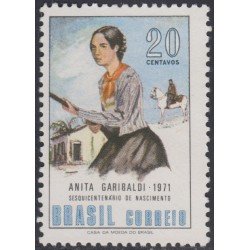 Brasil Brazil 959 1971 Anita Garibaldi MNH Brasil Brazil 959 1971 Anita Garibaldi MNH