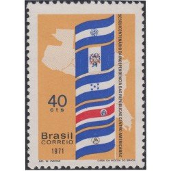 Brasil Brazil 963 1971 150 Aniversario de los Estados Americanos MNH Brasil Brazil 963 1971 150 Aniversario de los Estados Americanos MNH