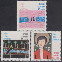 Brasil Brazil 966/68 1971 Día de la Infancia MH Brasil Brazil 966/68 1971 Día de la Infancia MH