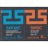 Brasil Brazil 972/73 1971 25º Aniversario de SENAC y SESC MH