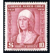 Chile A- 150 1952 Isabel La Católica MNH