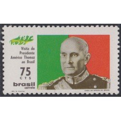 Brasil Brazil 983 1972 Presidente de Portugal Américo Thomas MNH Brasil Brazil 983 1972 Presidente de Portugal Américo Thomas MNH