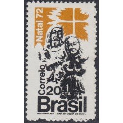 Brasil Brazil 1013 1972 Navidad Chritsmas MNH Brasil Brazil 1013 1972 Navidad Chritsmas MNH