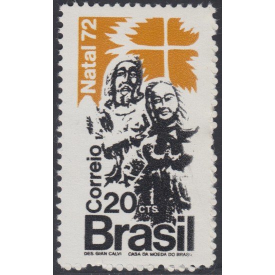 Brasil Brazil 1013 1972 Navidad Chritsmas MH Brasil Brazil 1013 1972 Navidad Chritsmas MH