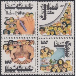 Brasil Brazil 1022/25 1973 Desarrollo Nacional National Development MNH Brasil Brazil 1022/25 1973 Desarrollo Nacional National Development MNH