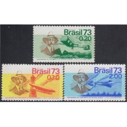 Brasil Brazil 1041/43 1973 Santos Dumont Día de la Aviación MH Brasil Brazil 1041/43 1973 Santos Dumont Día de la Aviación MH