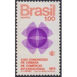 Brasil Brazil 1045 1973 24º Congreso de la Cumbre de comercio internacional MH Brasil Brazil 1045 1973 24º Congreso de la Cumbre de comercio internacional MH