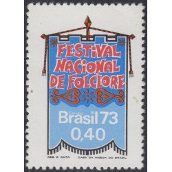 Brasil Brazil 1058 1973 Festival Folklórico Nacional MH Brasil Brazil 1058 1973 Festival Folklórico Nacional MH