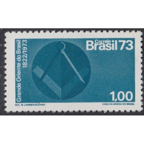 Brasil Brazil 1059 1973 Grande Oriente de Brasil MNH Brasil Brazil 1059 1973 Grande Oriente de Brasil MNH