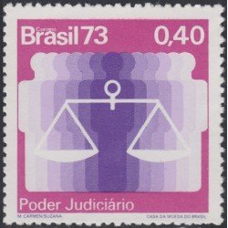 Brasil Brazil 1075 1973 Poder Judiciario MNH Brasil Brazil 1075 1973 Poder Judiciario MNH