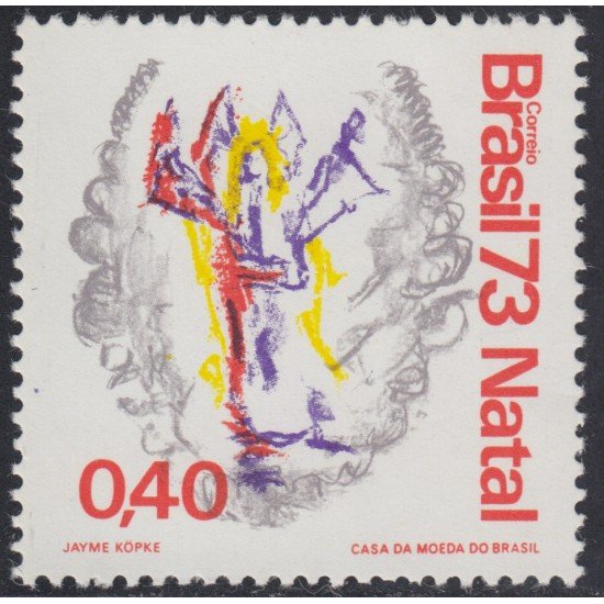 Brasil Brazil 1076 1973 Navidad Chritsmas MNH Brasil Brazil 1076 1973 Navidad Chritsmas MNH