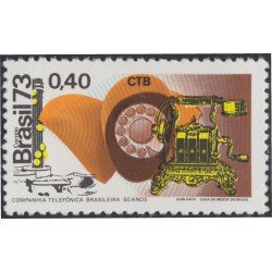 Brasil Brazil 1077 1973 Campaña telefónica brasileña MNH Brasil Brazil 1077 1973 Campaña telefónica brasileña MNH