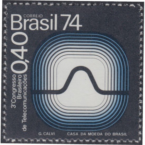 Brasil Brazil 1110 1974 3er Congreso brasileño de Telecomunicaciones MNH Brasil Brazil 1110 1974 3er Congreso brasileño de Telecomunicaciones MNH