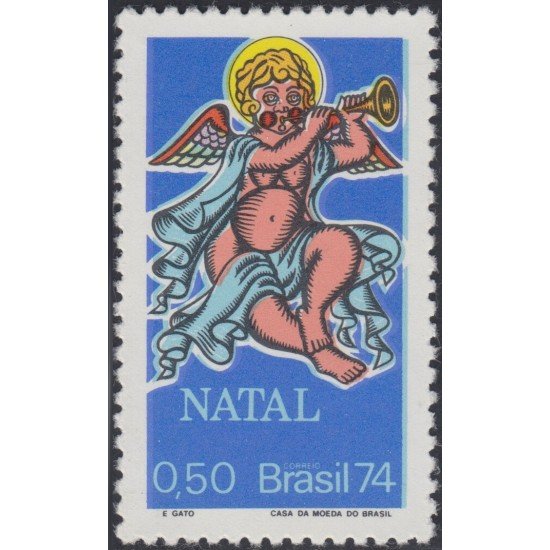 Brasil Brazil 1127 1974 Navidad Chritsmas MH