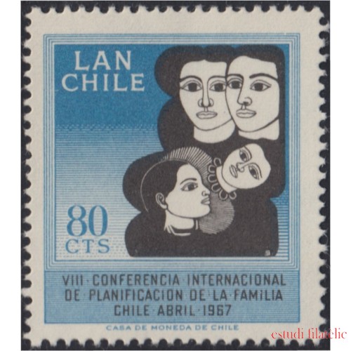 Chile A- 237 1967 Planificación familiar MNH