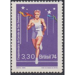 Brasil Brazil 1133 1974 50 Años de la carrera de San Silvestre MH Brasil Brazil 1133 1974 50 Años de la carrera de San Silvestre MH