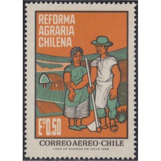 Chile A- 246 1968 Reforma agraria MNH