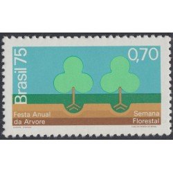 Brasil Brazil 1162 1975 Semana forestal y árbol anual MH Brasil Brazil 1162 1975 Semana forestal y árbol anual MH