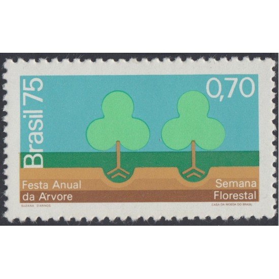 Brasil Brazil 1162 1975 Semana forestal y árbol anual MH