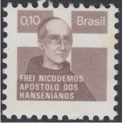 Brasil Brazil 1172 1975 Preservación contra el mal de Hansen MH Brasil Brazil 1172 1975 Preservación contra el mal de Hansen MH