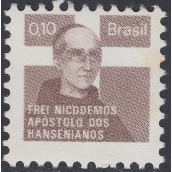 Brasil Brazil 1172 1975 Preservación contra el mal de Hansen MH Brasil Brazil 1172 1975 Preservación contra el mal de Hansen MH