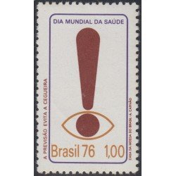 Brasil Brazil 1185 1976 Día Mundial de la Salud MH Brasil Brazil 1185 1976 Día Mundial de la Salud MH