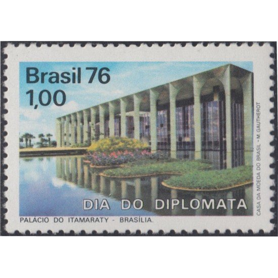 Brasil Brazil 1189 1976 Día de la Diplomacia MNH Brasil Brazil 1189 1976 Día de la Diplomacia MNH