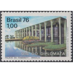 Brasil Brazil 1189 1976 Día de la Diplomacia MH Brasil Brazil 1189 1976 Día de la Diplomacia MH