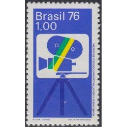 Brasil Brazil 1197 1976 Industria cinematográfica Brasileña MNH Brasil Brazil 1197 1976 Industria cinematográfica Brasileña MNH
