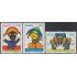Brasil Brazil 1215/17 1976 Antiguo teatro público de Marionetas MNH