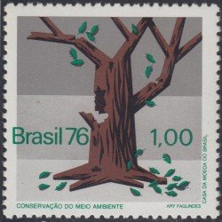 Brasil Brazil 1219 1976 Protección del entorno MNH