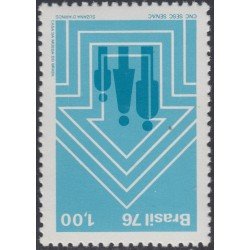 Brasil Brazil 1221 1976 SENAC y SESC por la familia MNH
